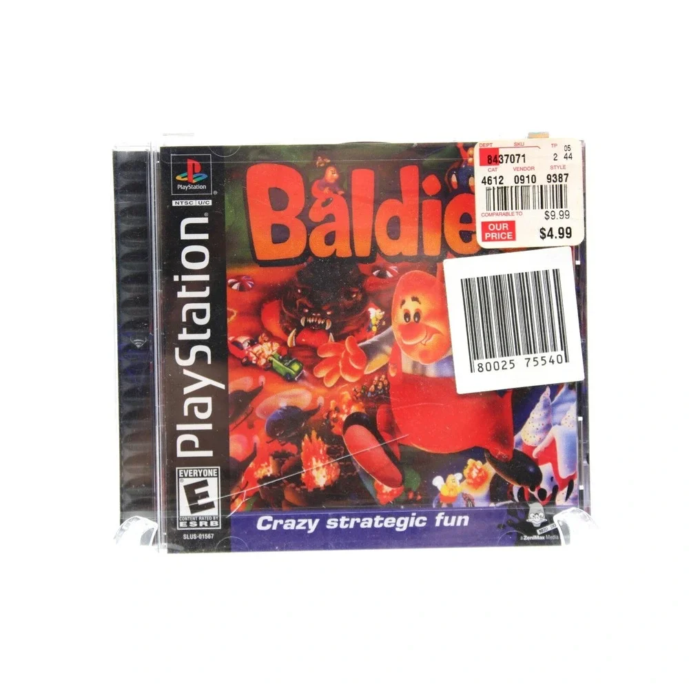 PS1 Baldies - PlayStation 1 2003 PSX NEW ***Factory Sealed*** Strategy Game